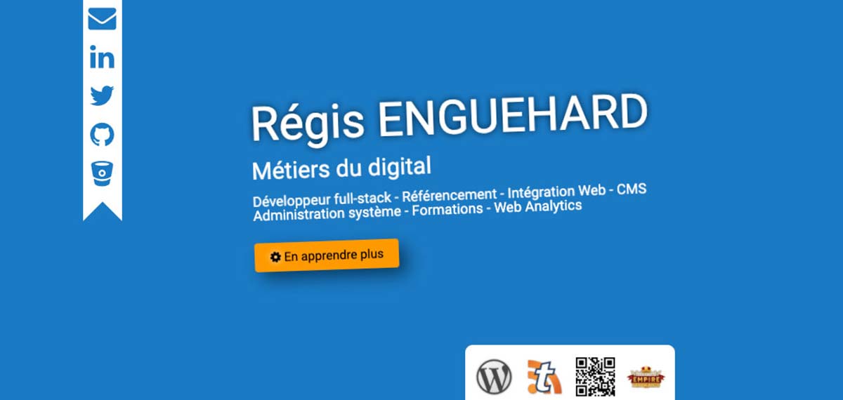 Le blog de Régis ENGUEHARD : Le maître du Web, formateur des développeurs de demain