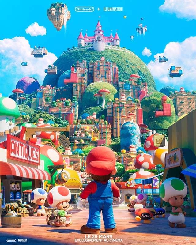 universal Picture France nous livre une BA de Super Mario Bros prévue début 2023